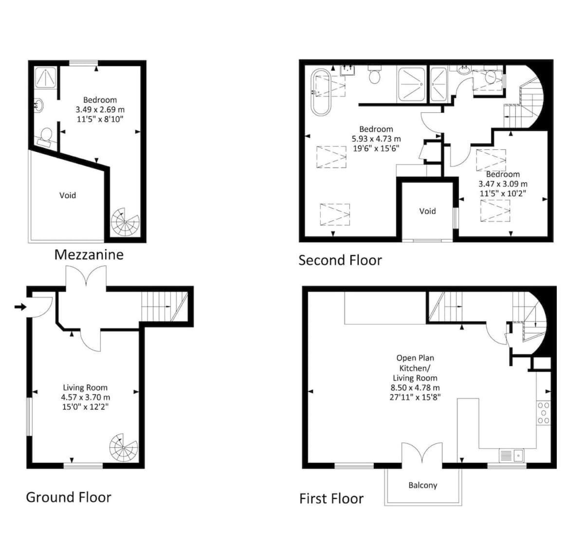 Converted Factory Loft Apartment Bristol Exteriör bild